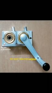 Tay quay giàn phơi hình lục giác tay quay giàn phơi đa năng vừa với hầu hết các củ quay giàn phơi