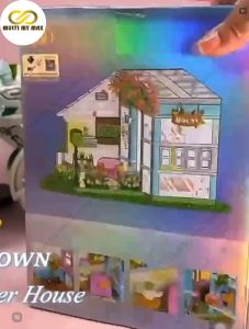 Flower House Fairy Tale Building Block Set DIY Friends House STEM Toy For Kids Valentine Birthday Christmas Gift Present