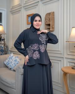 set rok rubia bordir premium