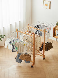 DIKEXUN | Foldable Mobile Balcony Drying Rack Home Use