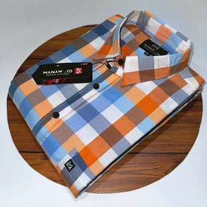 KEMEJA KOTAK KOTAK JUMBO LENGAN PENDEK TANBECCO