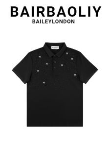 Luxurious Business Casual Breathable Wrinkle-Resistant Mens Polo Shirt