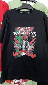 Save Palestine Free palestina For Gaza Kaos Pria wanita Gambar 3 dimensi by Hans & co