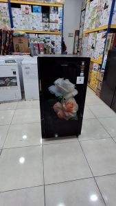 Kulkas 1 Pintu POLYTRON PRA 16 DRD GAGANG BELEZA 160 Liter Pintu Kaca