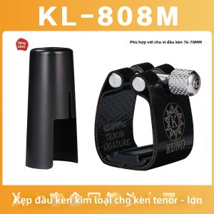 KUNO | Ligature kèn Saxophone Clarinet bằng kim loại Ebonite