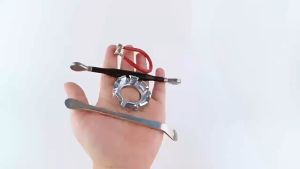 Kunci Stel Jari Jari Velg Sepeda Setel Ruji 2in1 Spoke Wrench Nipple Tool