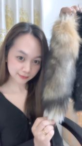 [Có ốc inox] Đuôi cáo Cosplay Đồ Chơi Bộ Cosplay Đuôi Cáo Có Thể Gắn Trực Tiếp Phụ Kiện Dây Đeo Tóc Vòng (Lông Dài/Xù)