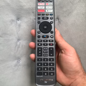 Remote điều khiển tivi Panasonic Mã 10 giọng nói điều khiển TV Panasonic - Tặng pin - T&U Remote