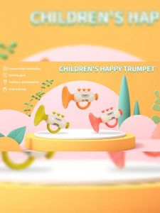 Mainan Terompet Anak Lucu/ Mainan Terompet Tiup Bersuara/ Mainan Terompet