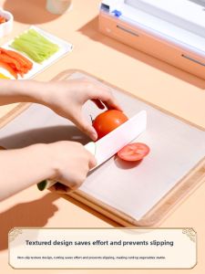 Antibacterial Non-Slip Cutting Board Mat Disposable Fruit And Vegetable Chopping Pad Kitchen Cooking Tools LA SHOAN Square PE Material