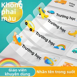 Waterproof Tear-Resistant Name Labels Customized