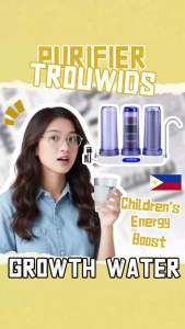 TROUWIDS Plug-In Resin Water Softener Filter Cartridge Replacement Water Purifier Home Drink