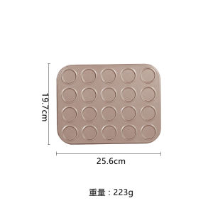 Macaroon Crisps Baking Pan Cookie Mold Chocolate Macaron Mold Sesame Crispy Non-Stick Oven Household