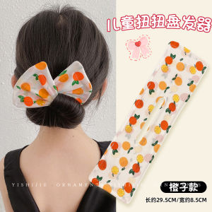 Summer Magic Butterfly Knot Hair Clip Childrens Twisting Hair Accessory Girls Ball Headwear Fresh out Fashion Korean Style