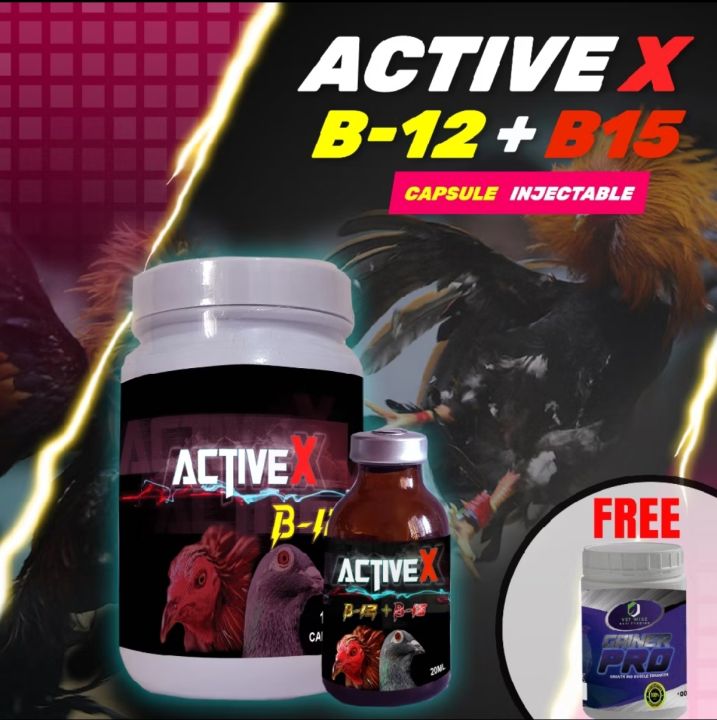 ACTIVEX B12+B15 W/ CALCIUM AND AMINO ACID | Lazada PH