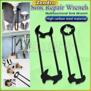 ZEO Sink Repair Wrench Multifunctional Plumbing Tool for Bathroom Kitchen