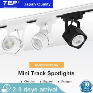 【BUY 1 TAKE 1 】TEP Track Light Full Set LED Track Light Track Spotlight Ceiling Light Mini Track Light 220v Track Light Can Rotate 360 Degrees【Replaceable Bulb】