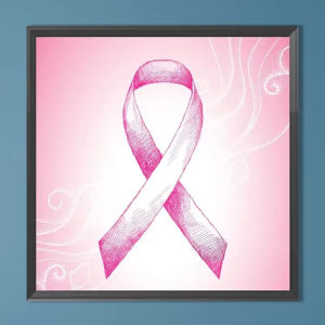 BILIBILI | Jigsaw Puzzle 500 1024pcs Pink Ribbon Breast Cancer Awareness Support And Hope Symbol For Adults Stress Relief Relaxing Activity