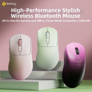 LEOBOG | Lightweight Triple Mode Wireless Mouse