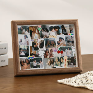Fancy Photo Frame Photo Customization DIY Creative 6-Inch 7-Inch 8-Inch Photo Wash Printing and Photo Album Frame