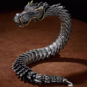 Retro Chinese Style Dragon Bracelet For Men