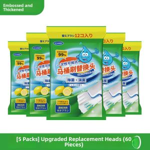 Single-use All-angle Water-soluble Disinfecting Cleaner Heads