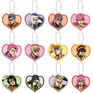 Bandai | Doppio Giorno Risotto JOJO Anime Cartoon Acrylic Hot Style Pendant Backpack Decoration Jewelry Doujin Surrounding Keychain Gift