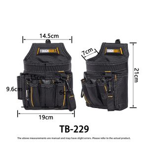 Toughbuilt | Universal Multi-functional Durable Electrician Waist Bag