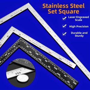 Jiaxun | Stainless Steel Thickened L Square Ruler