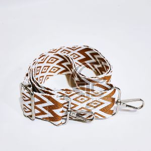 Cempaka12 4cm Tali tas selempang wanita motif piramid acc nekel