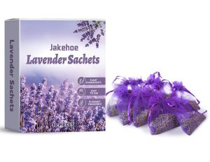 Jakehoe Lavender Sachet Fragrance Car Vehicle-mounted Home Use Wardrobe Shoe Cabinet Toilet Drawstring Bag Scented Sachet Sachet 10pcs