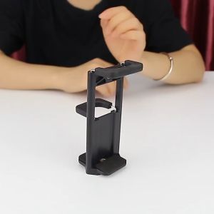 2 In 1 Clip is Used For Mobile Phone/iPad/Tablet computer With a Rotating Gimbal 1/4 Screw Hole Universal Tripod Desktop Bracket