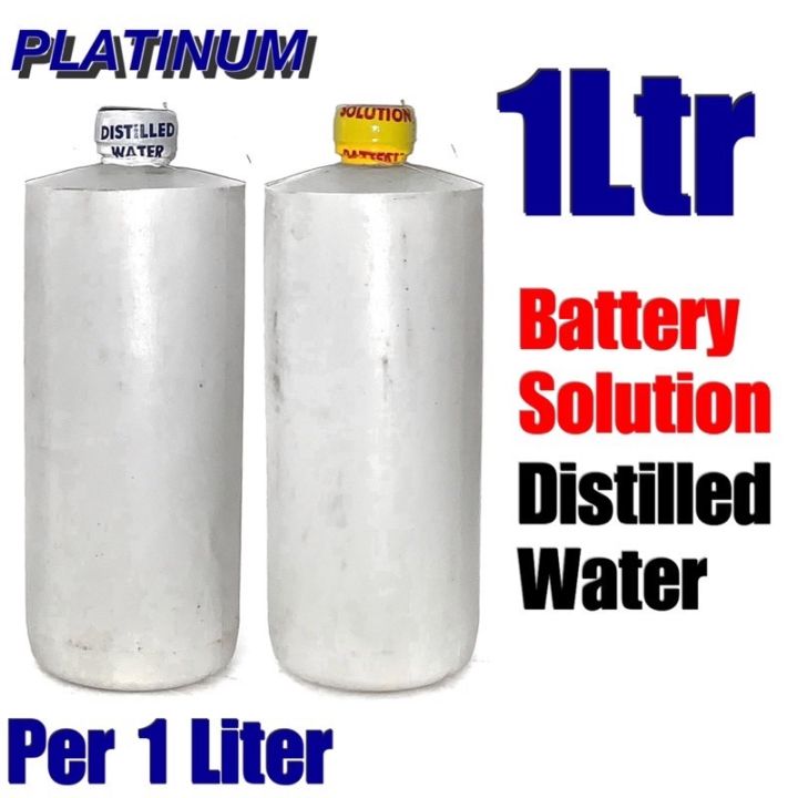 1ltr Distilled Water Battery Solution Battery Acid Sold Per 1