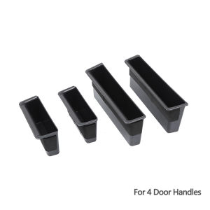 Door Handle Storage Box Organizer Tray for Jeep Wrangler JK 2007-2010 Front Rear Door Pocket ABS Interior Storage Accessories