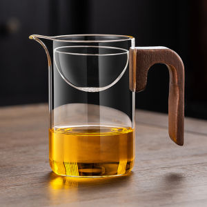 Integrated Small Qingkan Tea Pot Glass Tea Set Home Use Tea Pouring Cup Fair Cup Tea Leak Separation Filter Tea Water
