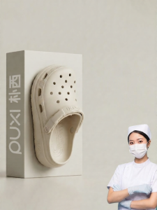 PUXI | Dép Y Tá Chống Trượt Đế Dày EVA