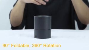 Wireless LED spotlight surface mounted LED downlight for wall art display store home bedroom indoor accent light for plants