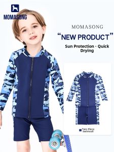 Momasong | Sun Protection Boys Swimsuit Set