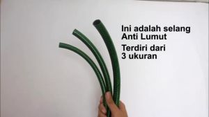 AMINI Selang Air 5/8 Inch 100 Meter Selang Hijau Selang Benang Anti Lumut Selang Cuci Motor Cuci Mobil Selang Siram Tanaman Selang Kebun