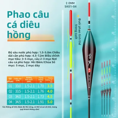 Phao Câu Độ Nhạy Cao Và Dày Rõ Ràng