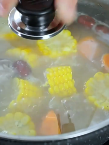 Tourmaline Soup Pot Non-stick Pot Induction Cooker Gas Stove Special Pot for Making Soup Household Hot Pot Soup Stewing Pot Dormitory Instant Noodle Pot