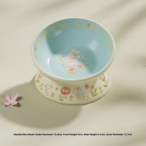 Huiyimu | Anti-tipping Ceramic Cat Bowl