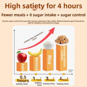 KUOBAOWU | Diabetic Friendly No-Sugar Linseed and Walnut Snack
