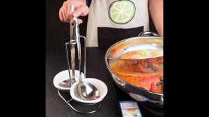 Multifunctional Kitchen Storage Tool Stainless Steel Spoon Rack Soup Spoon Holders Spatula Rack Shelf Holders Tray 汤勺架