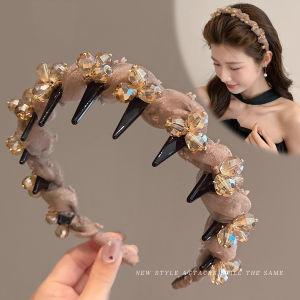 Mùa Hè 2025 Phụ Kiện Tóc Nữ Thời Trang Mới Cao Cấp Có Răng Sóng Mặt Dây Chuyền Tóc Phong Cách Hàn Quốc Mới Vừa Vặn