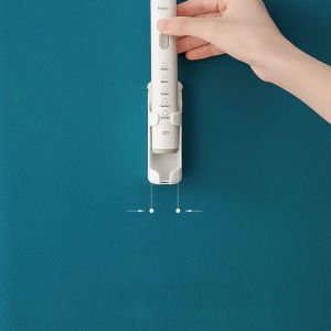 Giá Dán Tường Treo Bàn Chải Điện Kem Đánh Răng Sữa Rửa Mặt - Móc Treo Đồ Gắn Tường Nhà Tắm ALLIN