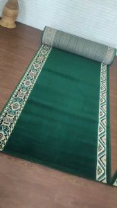 Alhadi Karpet Masjid MEDGRA SHABEL 1 Roll Ukuran 570 x 105cm Tebal 9mm Sajadah Roll Mushola Terlaris