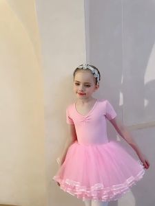 Váy Múa Bale Cho Bé KIDSBALLET Váy Múa Liền Lưng Nơ Váy Múa Cho Bé Gái Váy Múa Ba Lê Váy Múa Trẻ Em Váy Múa Bé Gái