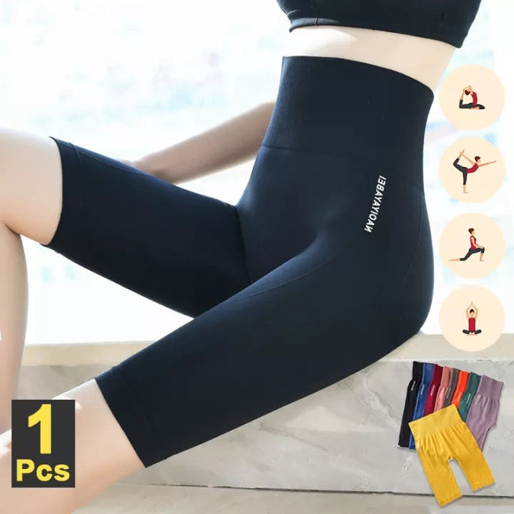 Women Yoga Pants High Waist Legging Elastic Push Up Hip Gym