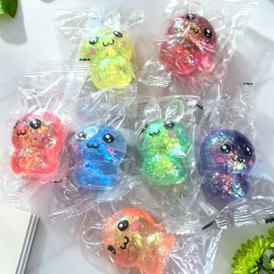 Schylling | Đồ Chơi Bóp Giảm Stress Hình Thỏ Hoạt Hình Dễ Thương Đồ Chơi Giảm Căng Thẳng Nhiều Màu Sắc Dành Cho Bé Gái Quà Tặng Giỏ Phục Sinh Đồ Chơi Chống Stress 18+